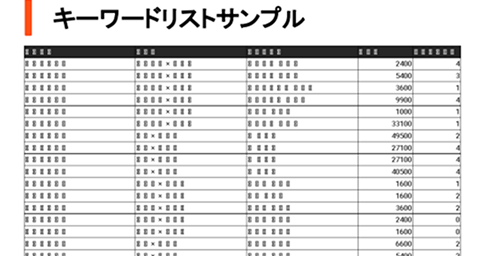 キーワード調査